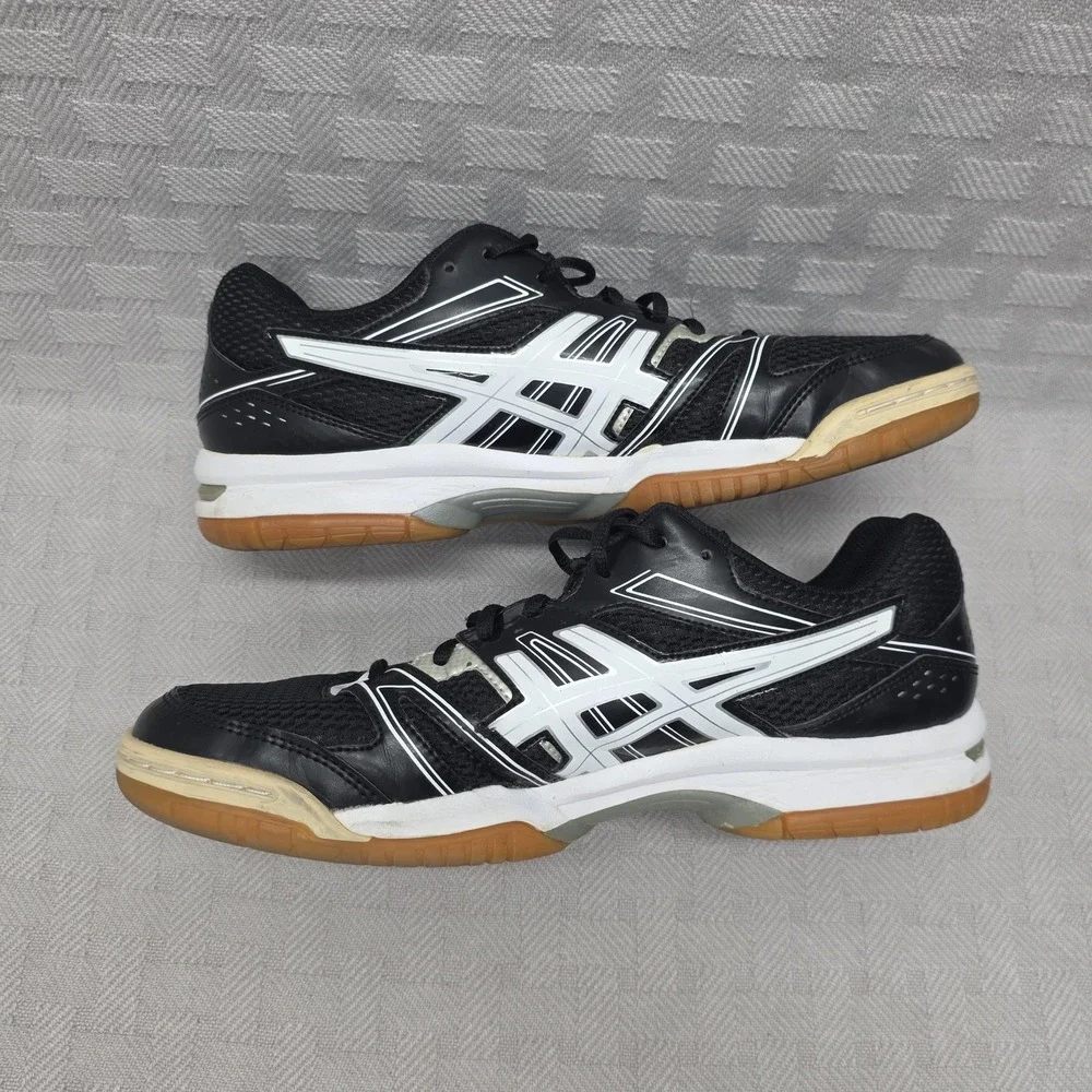Asics Gel-Rocket 7 Volleyball Shoes Men Size 10.5 B405N Trainers Black